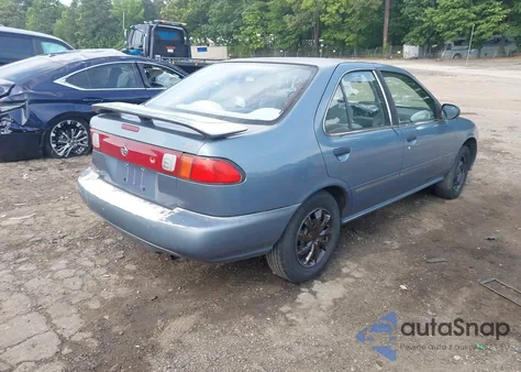 1998 Nissan Sentra Gle/Gxe/Xe from USA, damaged, VIN 1N4AB41D1WC756649